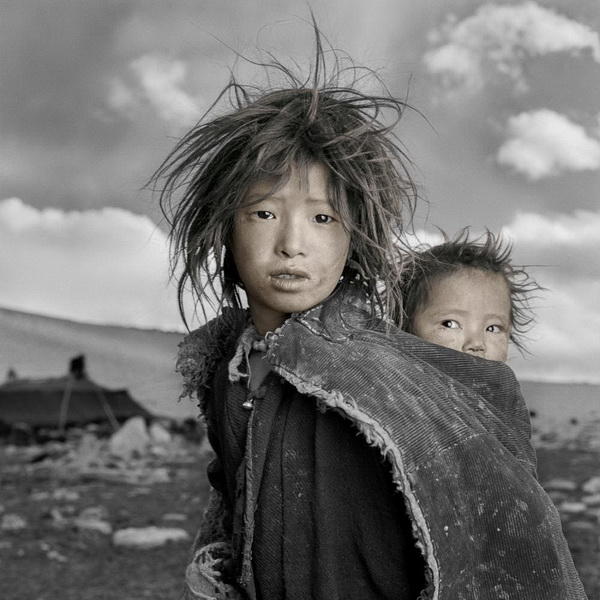 "Тибетский портрет" от фотографа Фила Боргеса