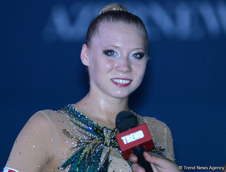 Французская гимнастка: Национальная арена гимнастики в Баку - счастливое для меня место