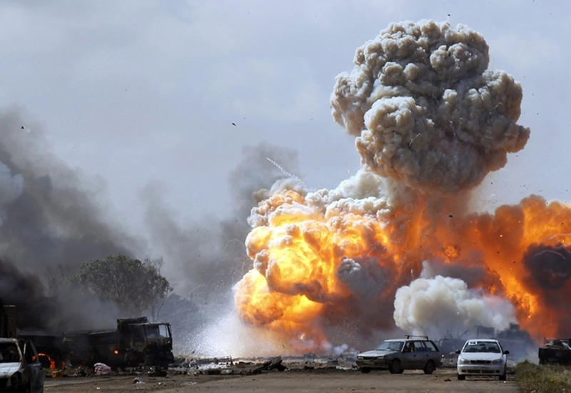 Взрыв в военном лагере Мали