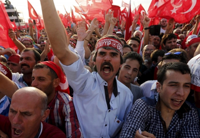Антиамериканский митинг в Турции