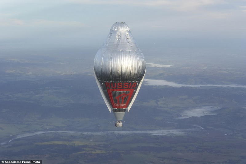 Мировой рекорд кругосветного путешествия на воздушном шаре