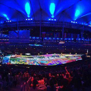 В Cеть попали кадры репетиции церемонии открытия Рио-2016