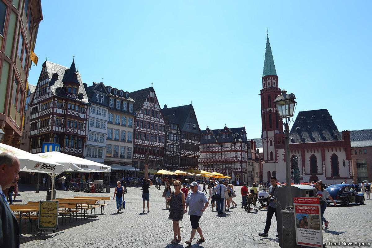 Путешествие в Европу: Жара - она и во Франкфурте жара