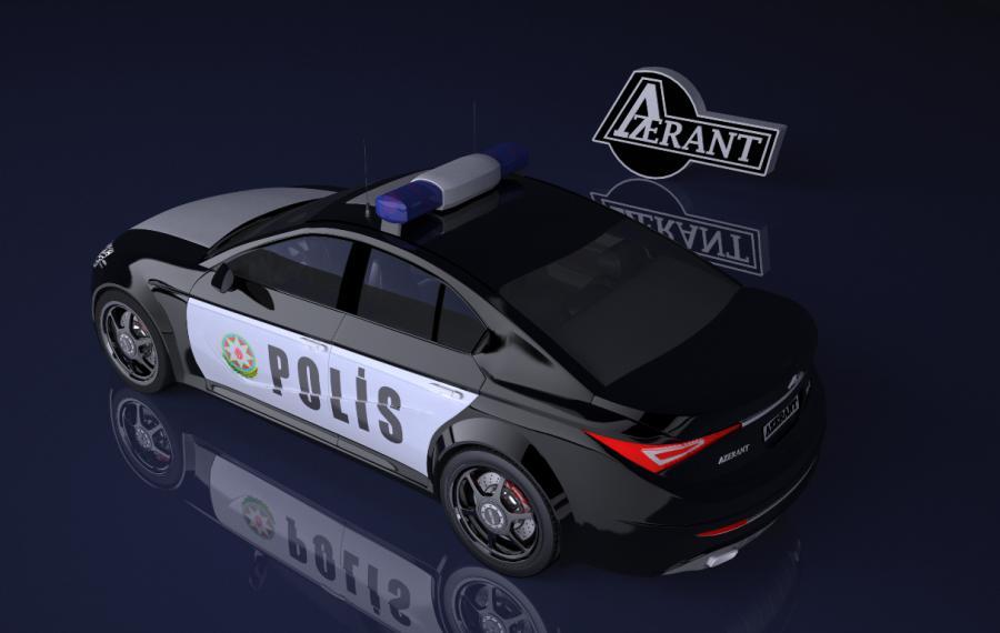 Azərbaycan polisi üçün yeni avtomobil