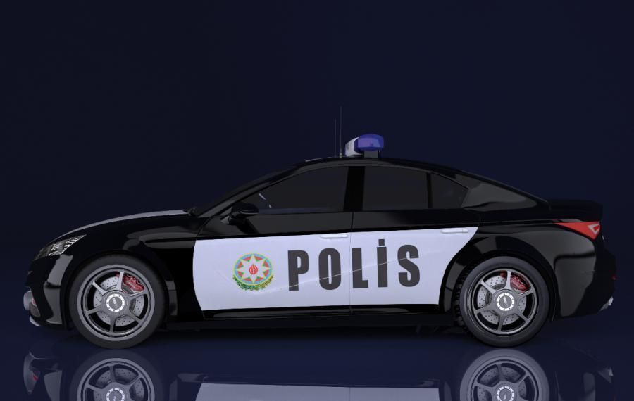 Azərbaycan polisi üçün yeni avtomobil