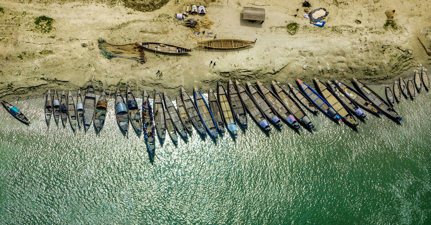 Восхитительные снимки Бангладеш с высоты птичьего полета