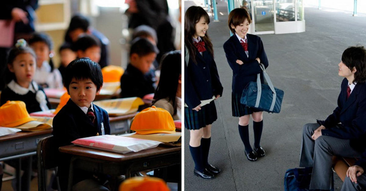 Сколько учатся в японии. Школа в Японии начальная школа. Младшая средняя школа в Японии. Японские дети в школе. Насальнаяшкола в Японии.