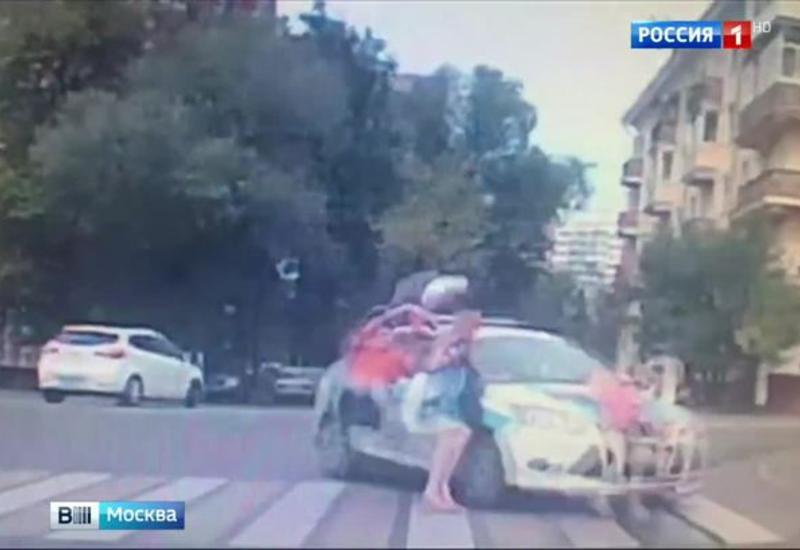 Тяжелое ДТП в Москве попало на камеры