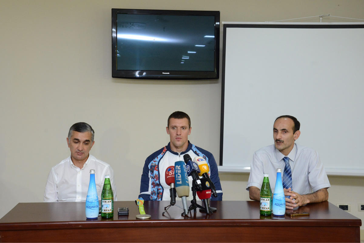 Валентин Демьяненко: "Спасибо Президенту Ильхаму Алиеву за условия, созданные для спортсменов"