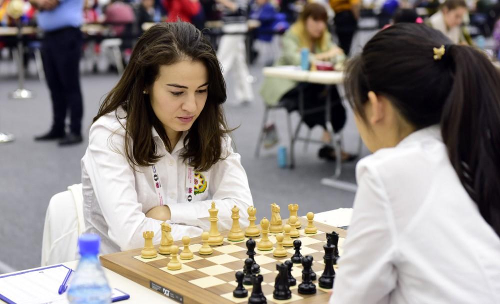 Сборные Азербайджана одержали очередные победы на Всемирной шахматной олимпиаде
