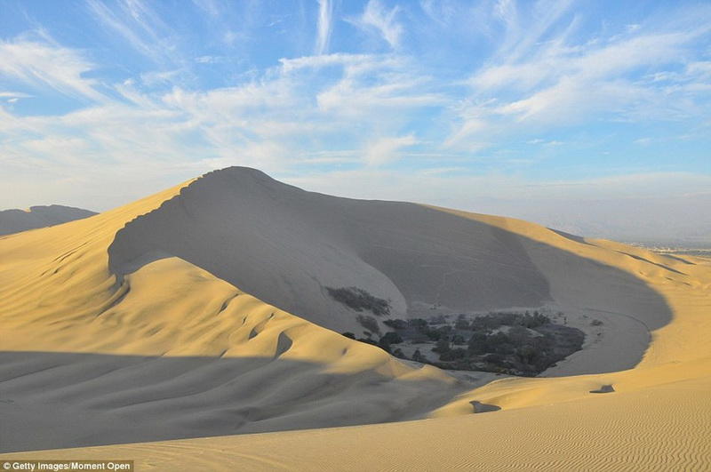 Удивительный город-оазис посреди пустыни в Перу