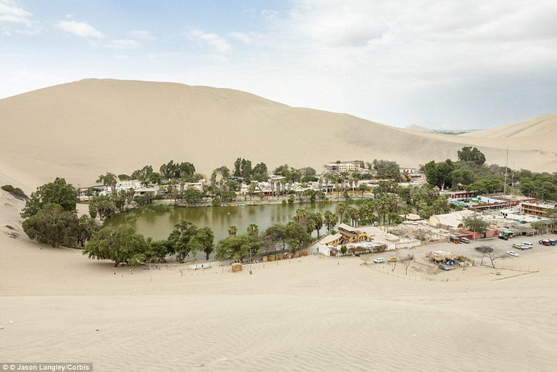 Удивительный город-оазис посреди пустыни в Перу