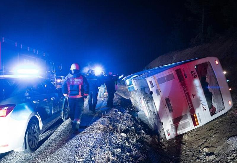 Крупное ДТП в Турции, есть жертвы, десятки раненых