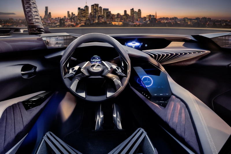 Новый концепт Lexus получит ультрафутуристичный интерьер
