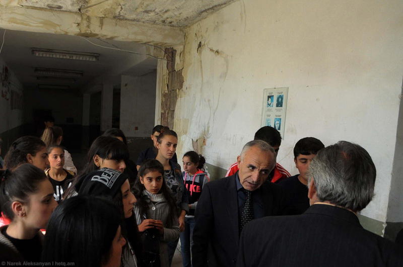 Кошмарная школа в Армении, опасная для жизни