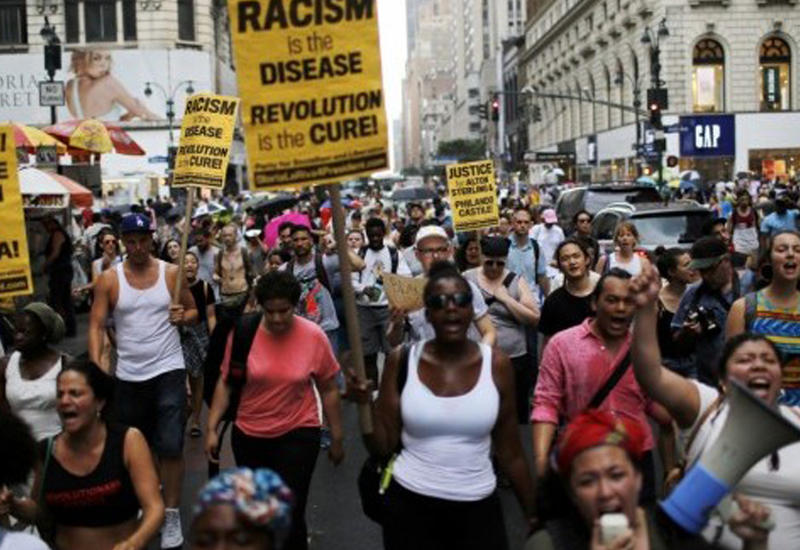 Массовые протесты в США против полицейского произвола