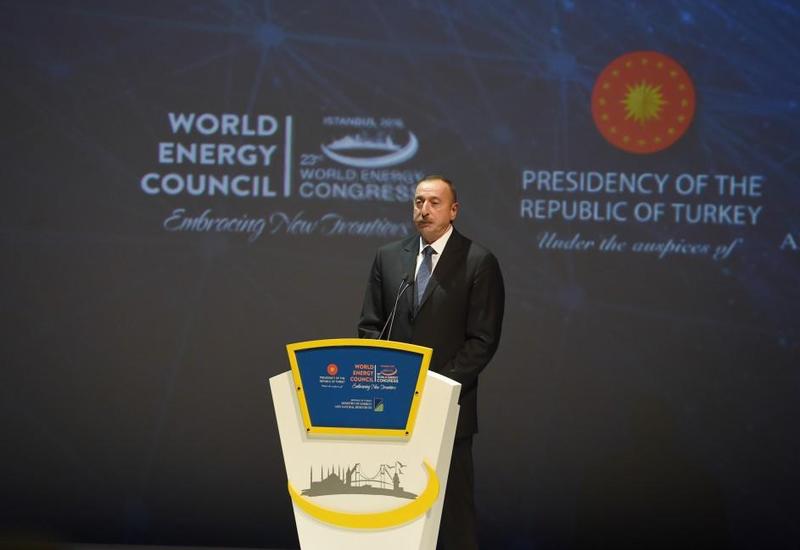 Президент Ильхам Алиев: В будущем к "Южному газовому коридору" может присоединиться еще ряд стран