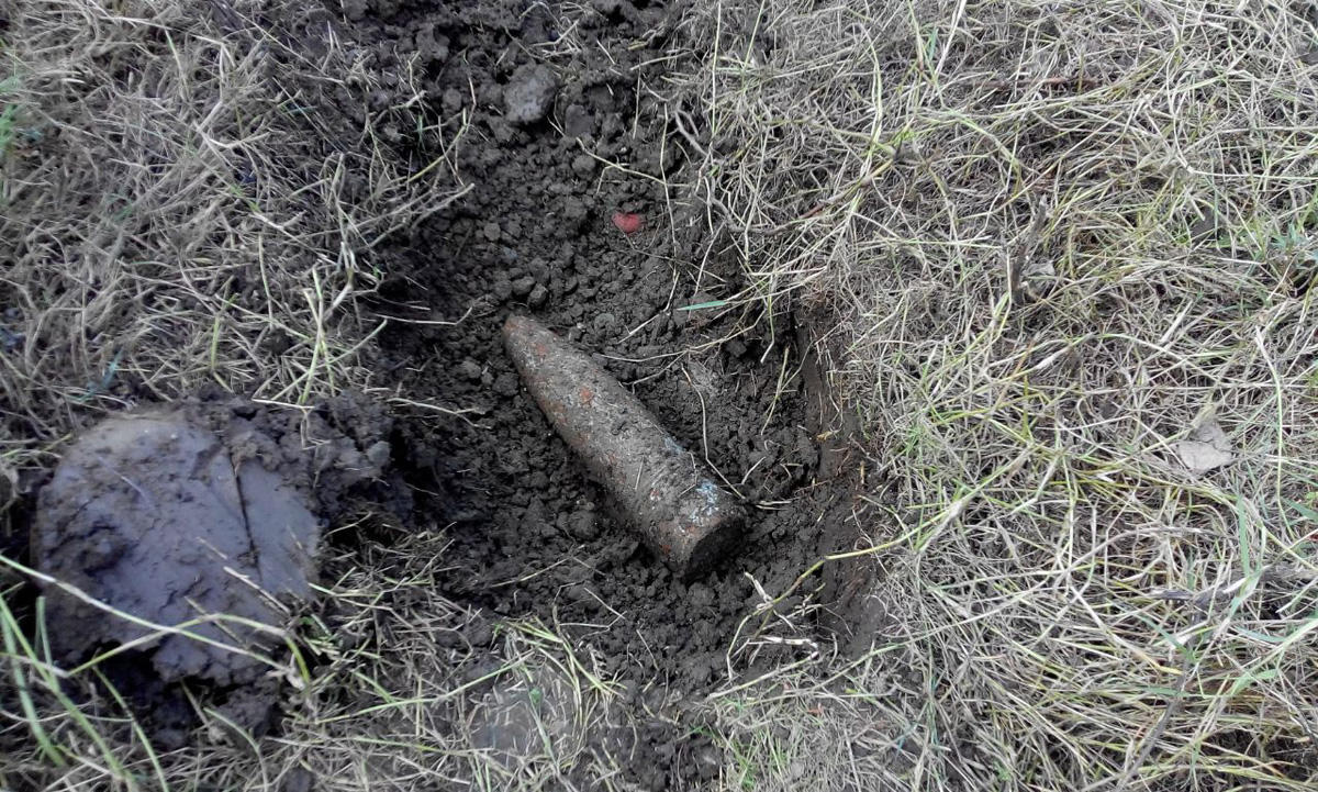 В Ширванском национальном парке нашли неразорвавшиеся боеприпасы