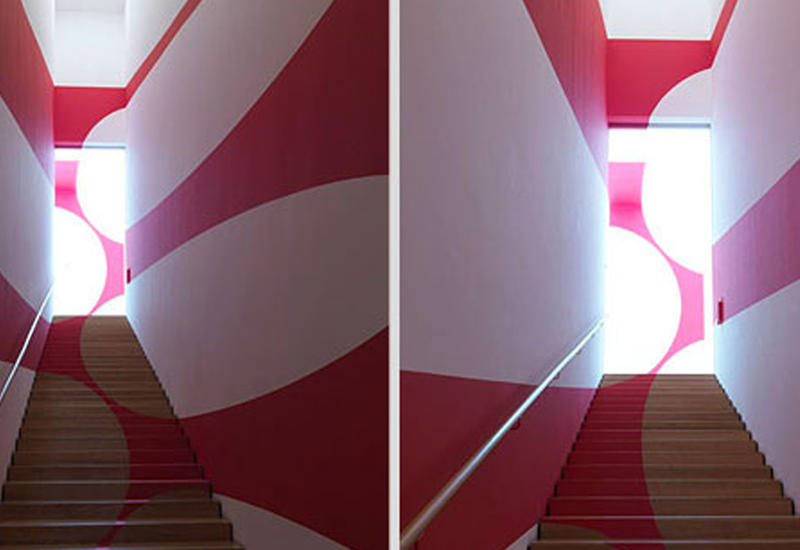 Оптическая иллюзия от швейцарского художника