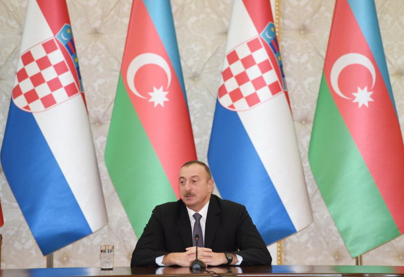 Президент Ильхам Алиев: Международное сообщество должно принудить Армению без каких-либо условий освободить принадлежащие Азербайджану земли