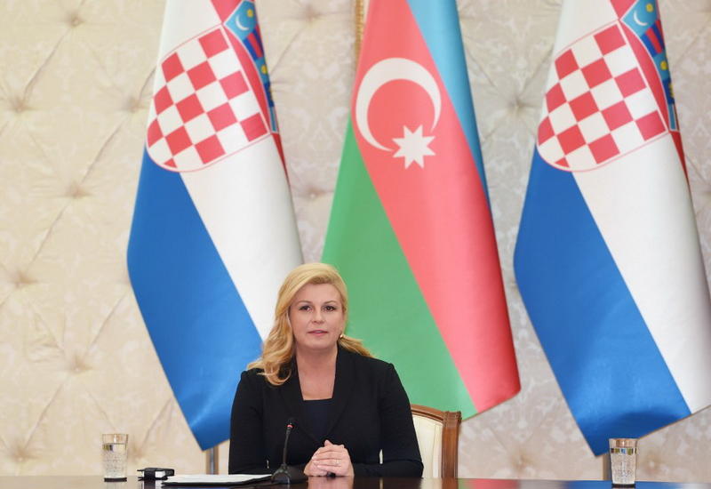 Колинда Грабар-Китарович: Хорватия поддерживает территориальную целостность Азербайджана
