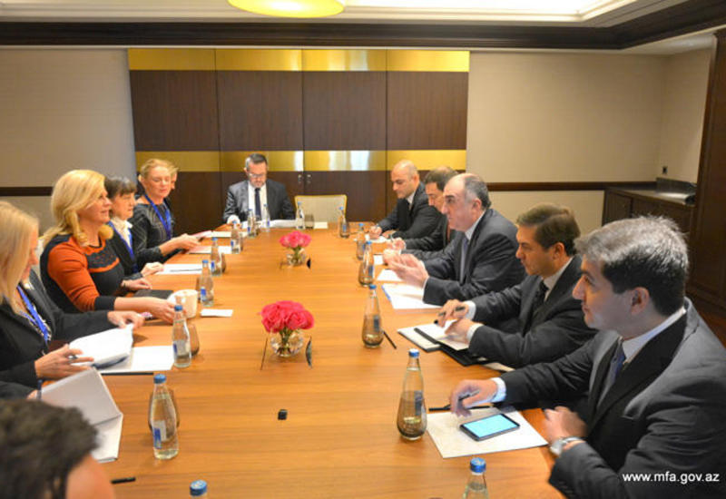 Президент Хорватии и глава МИД Азербайджана обсудили перспективы сотрудничества стран
