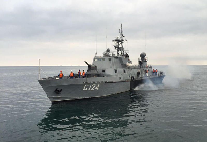 ВМС Азербайджана участвуют в крупномасштабных учениях