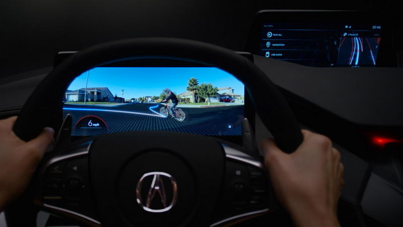 Acura показала в Лос-Анджелесе автомобильный интерьер будущего