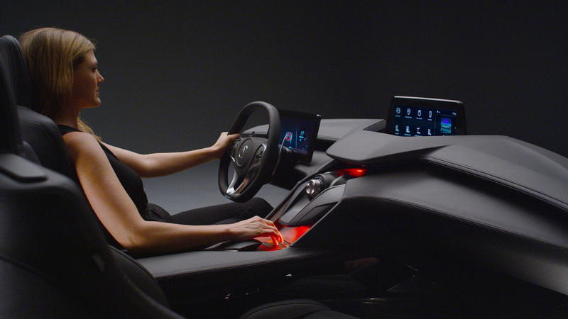 Acura показала в Лос-Анджелесе автомобильный интерьер будущего