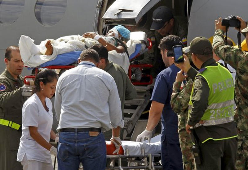 Число жертв авиакатастрофы в Колумбии возросло до 75