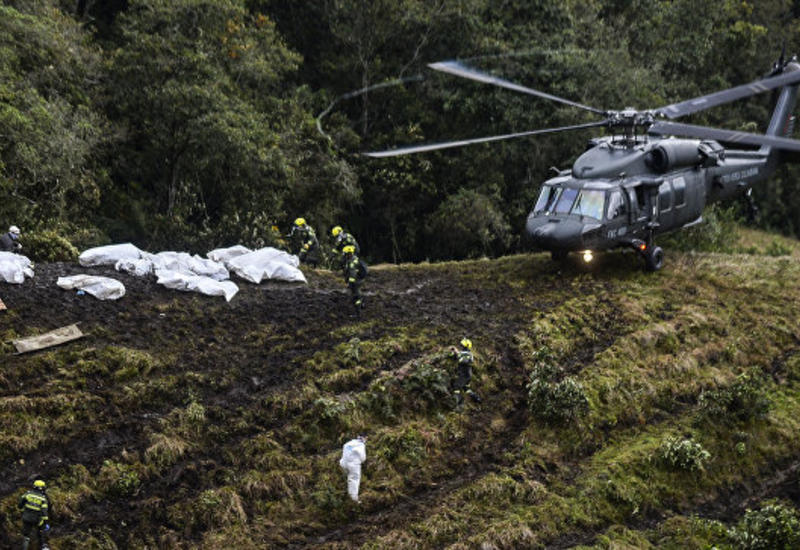 В Колумбии нашли черные ящики разбившегося самолета