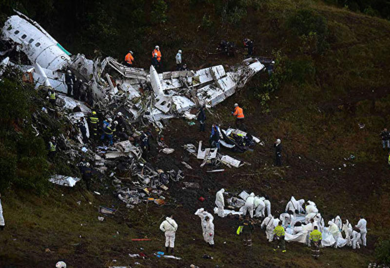 Стала известна причина крушения самолета в Колумбии