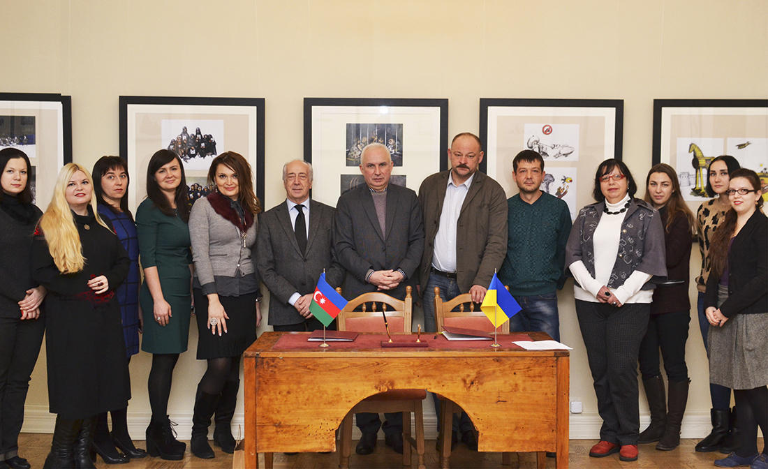 Музеи Азербайджана и Украины подписали договор о сотрудничестве