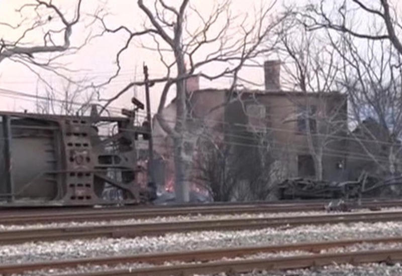 Взрыв поезда стер с лица земли часть населенного пункта в Болгарии