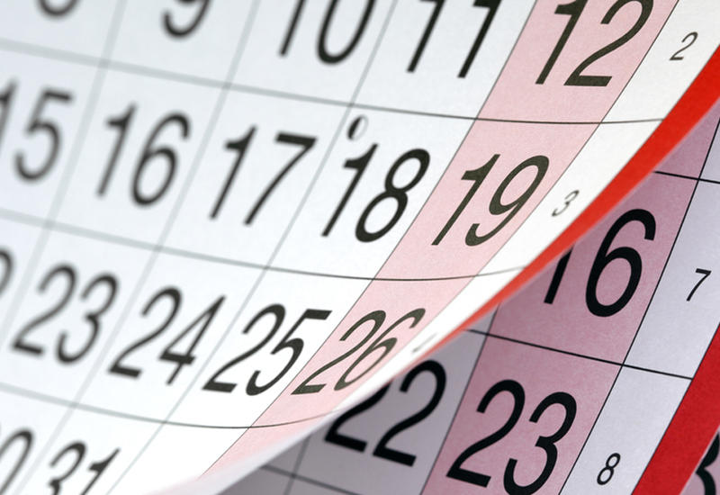 Объявлены нерабочие дни в Азербайджане на Новый год