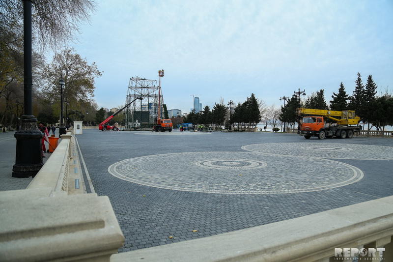 Баку готовится к Новому году
