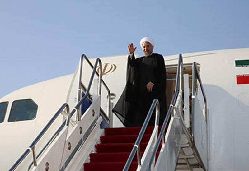 Президент Ирана прибыл в Ереван