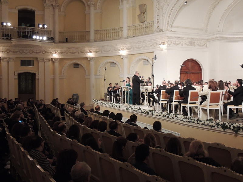 Оркестр народных инструментов имени Саида Рустамова отметил юбилей в Филармонии