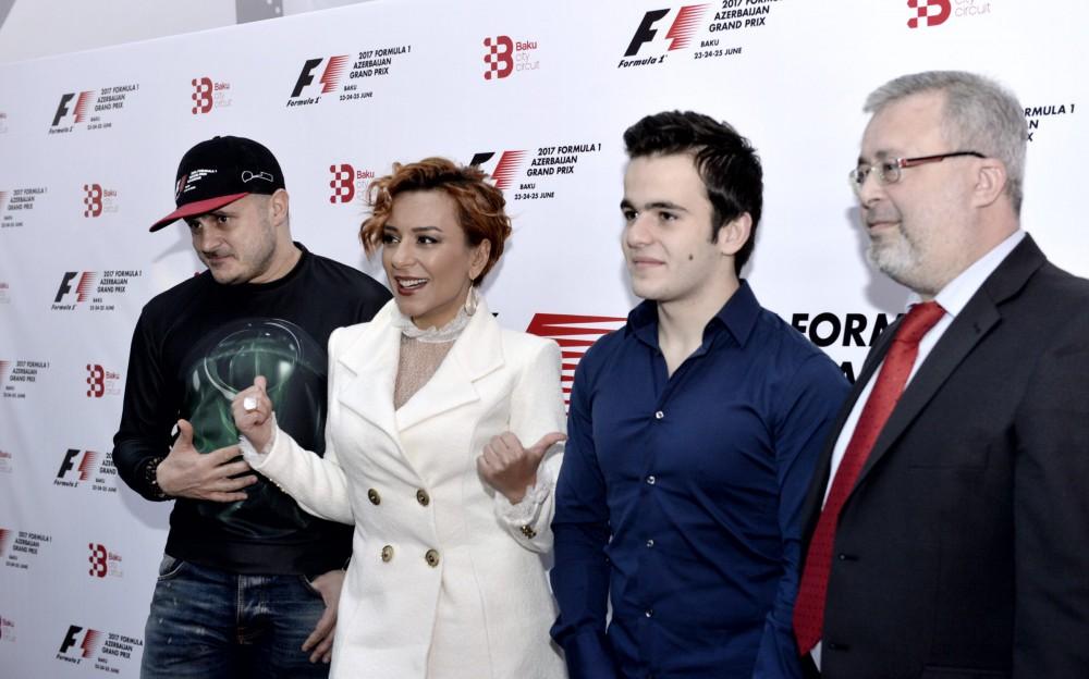 Официальные представители Гран-при Азербайджана Формулы-1 представлены общественности