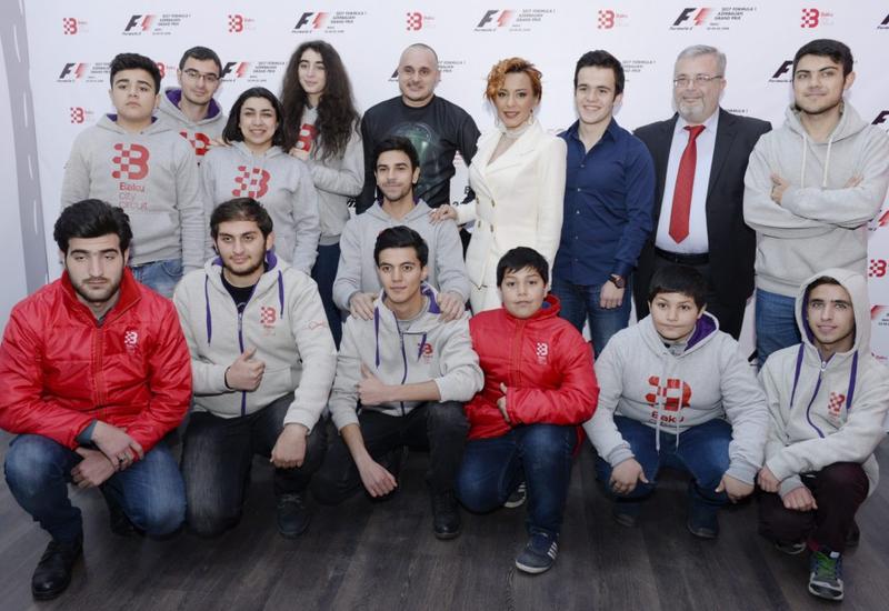 Официальные представители Гран-при Азербайджана Формулы-1 представлены общественности
