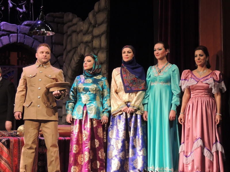 История любви «Али и Нино» впервые представлена на сцене Русской драмы