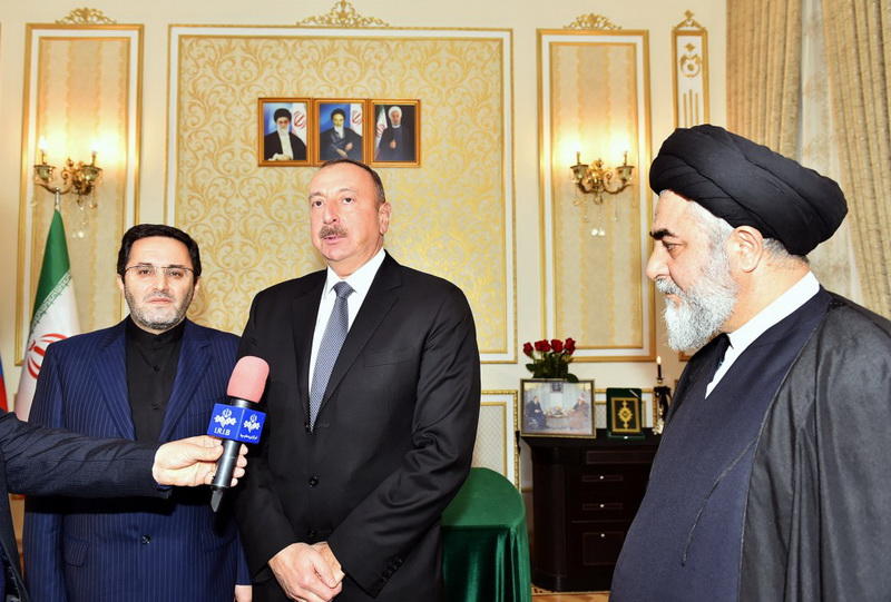 Президент Ильхам Алиев: Я и впредь буду стараться развивать ирано-азербайджанские дружественные и братские связи