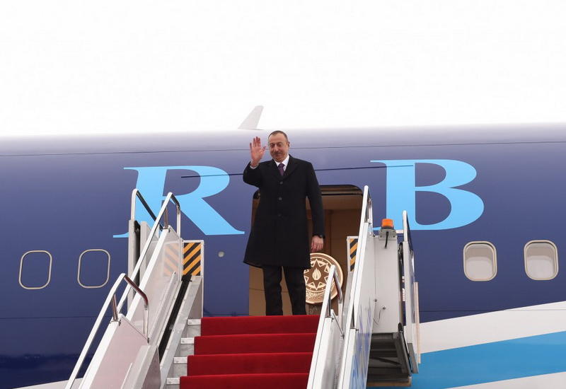 Завершилась поездка Президента Ильхама Алиева в Нахчыванскую Автономную Республику