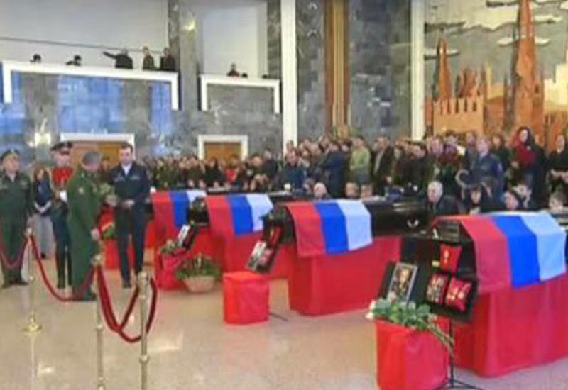 В Москве прощаются с погибшими при крушении Ту-154
