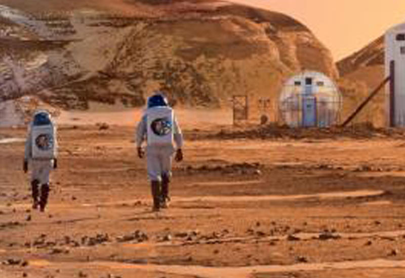 На поверхности Марса нашли город с многотысячным населением