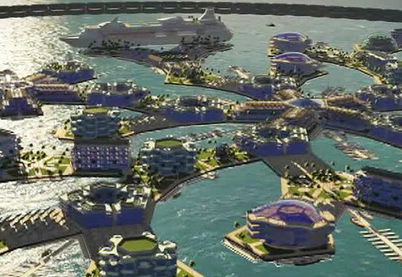 Американцы хотят построить плавучий город будущего в Тихом океане