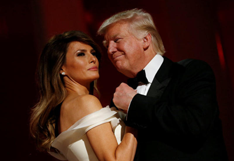 Трамп с супругой станцевали первый танец на балу в честь инаугурации
