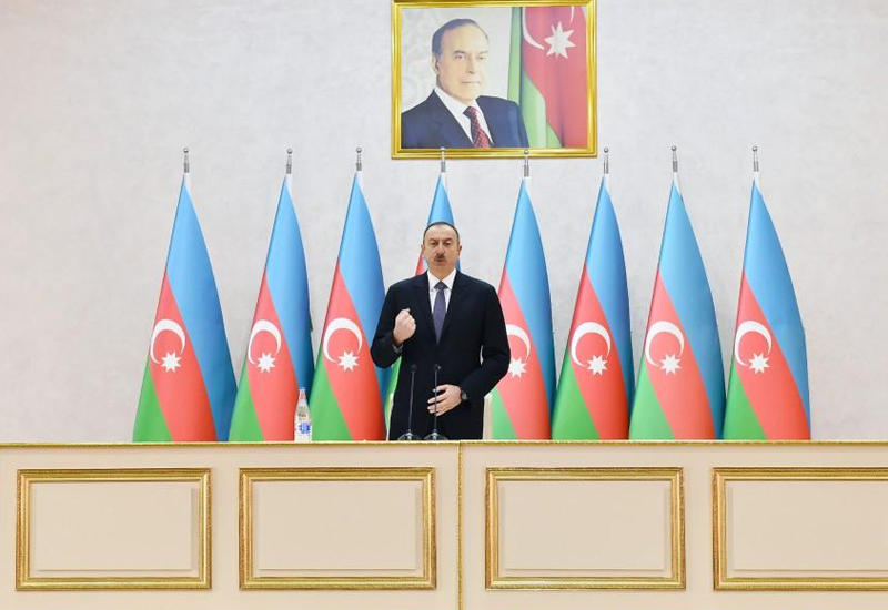 Президент Ильхам Алиев: Мир знает, что азербайджанская армия находится в числе сильных армий