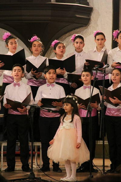 В Баку состоялся концерт детского хора "Бановша"