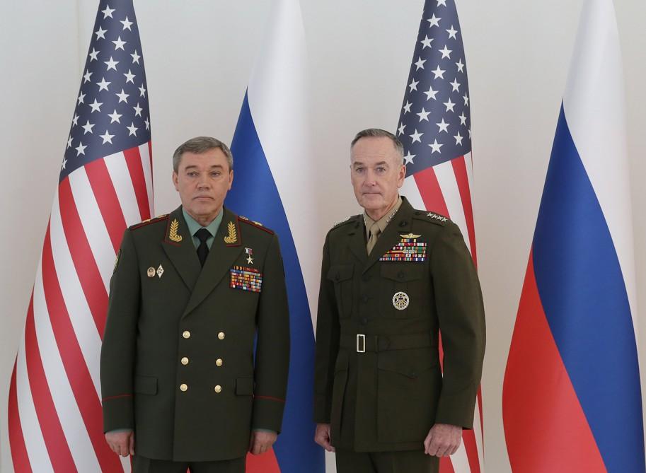 Начальники генштабов РФ и США провели переговоры в Баку